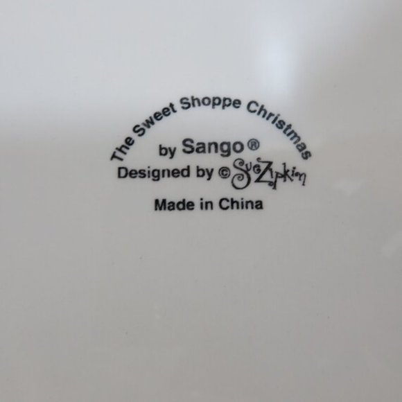 Snowman Plate by Sango designed by Sue Zipkin - Picture 3 of 9